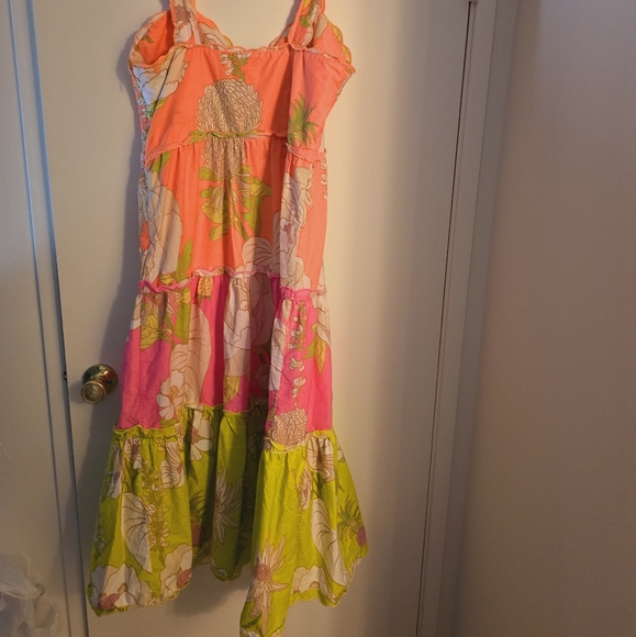 Farm Rio Neon Garden Mididress - Picture 6 of 8